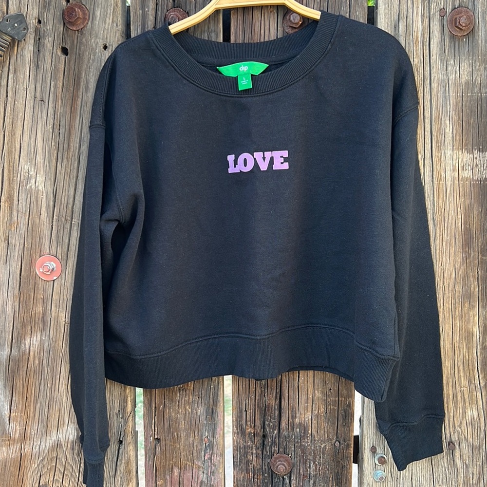 Crop sweater